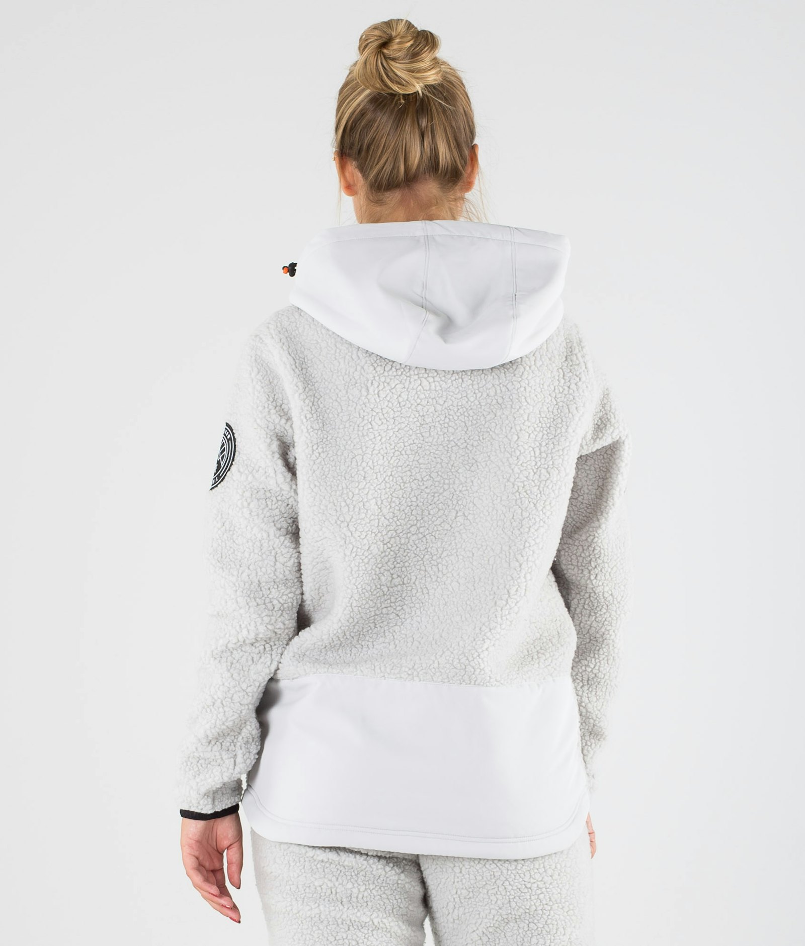 Dope Oi W Pull Polaire Femme Light Grey