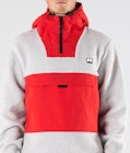 Montec Lima 2020 Fleece-hoodie Herre Red/Light Grey
