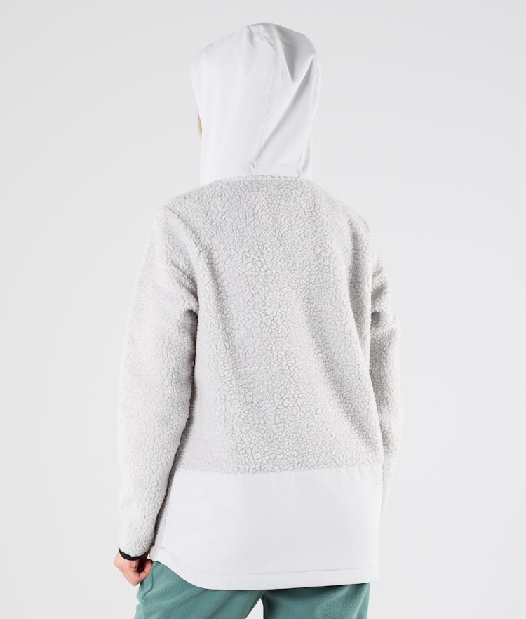 Montec Lima W 2020 Fleece Hoodie Women Light Grey