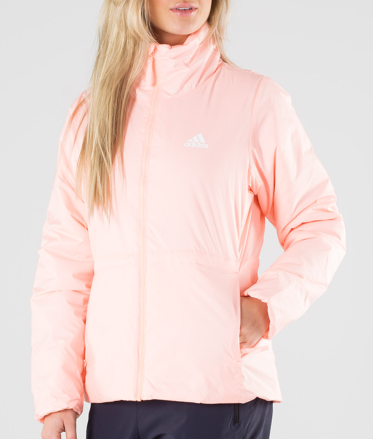 coral adidas jacket