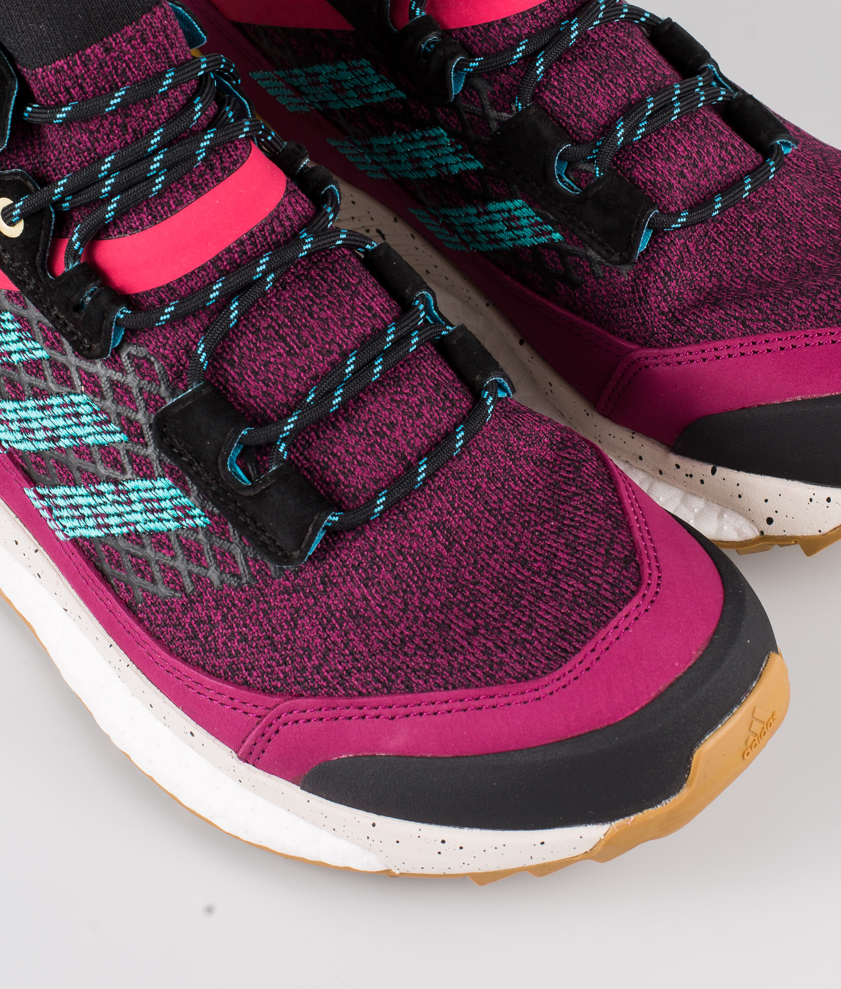 terrex free hiker blue hiking shoes