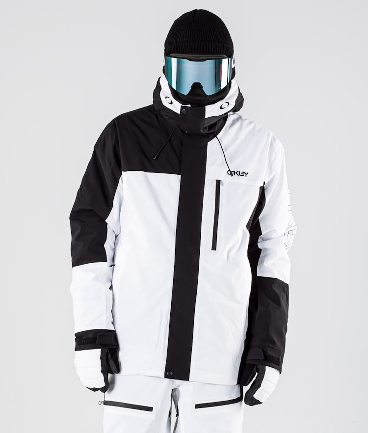 Oakley TNP BZI Snowboard Jacket Men Black/White 