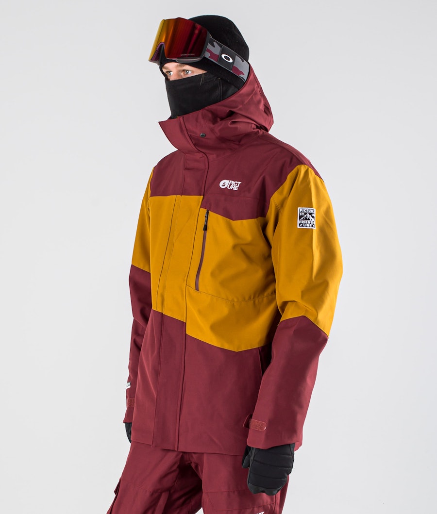 Picture Styler Snowboard Jacket Camel Ketchup