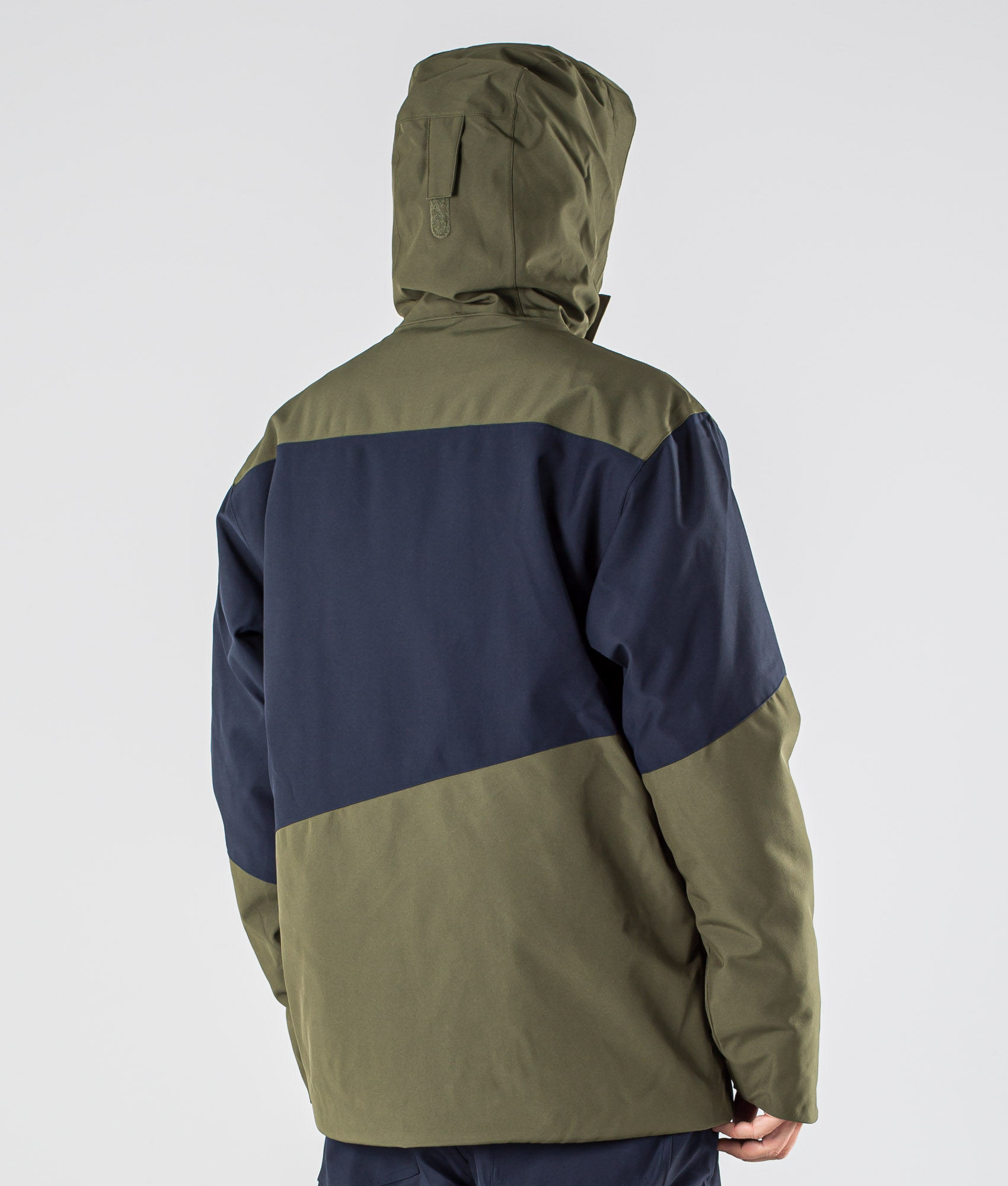 army green snowboard jacket