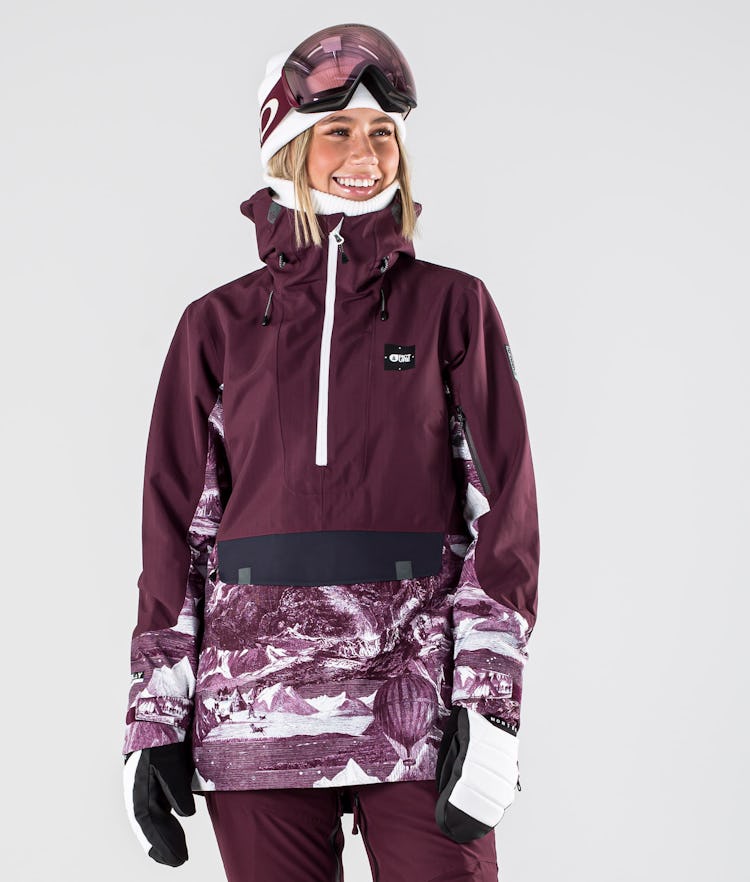 manipular marxista ayudar Picture Tanya Chaqueta Snowboard Mujer Burgundy - Color Burdeos |  Ridestore.com