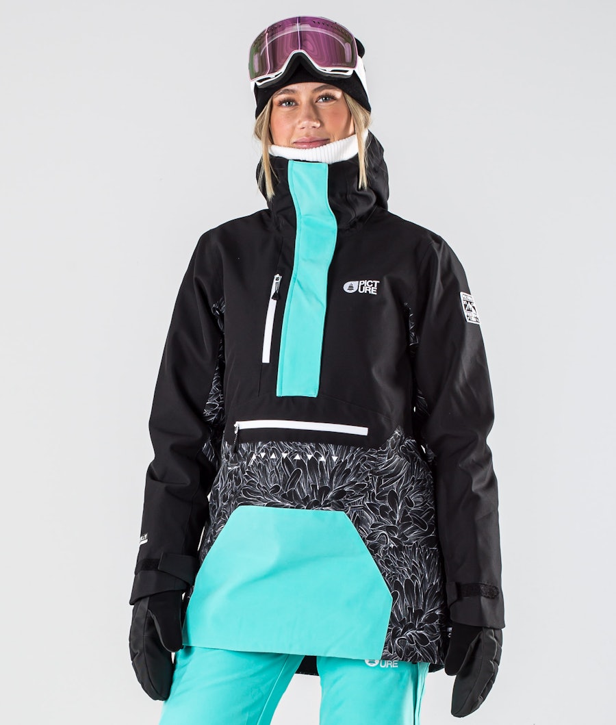 Picture Season Snowboard Jacket Feathers Black