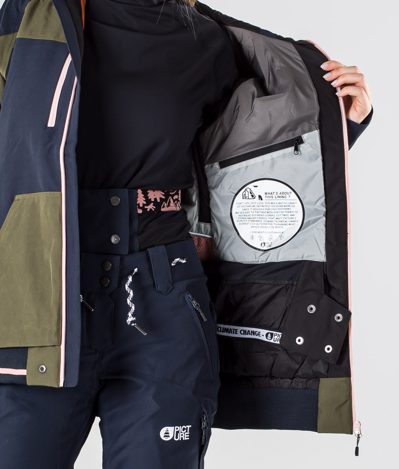 Picture Lander Snowboardjakke Army Green Ridestore.no Picture Lander Snowboardjakke Army Green Ridestore.no
