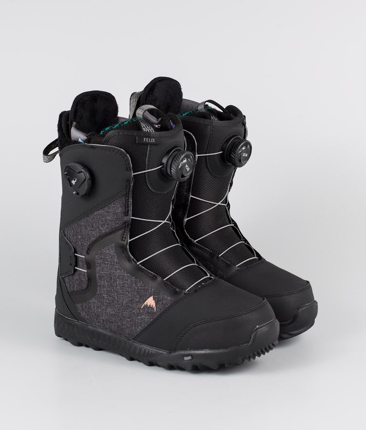 Geven Nathaniel Ward Cornwall Burton Felix Boa Snowboard Boots Women Black | Ridestore.com