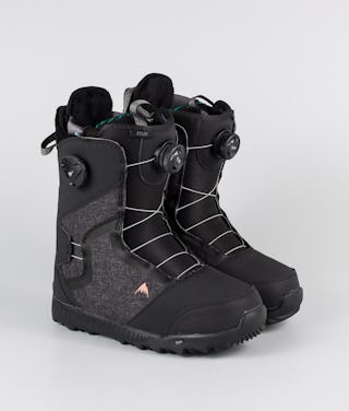 Sølv Porto ønske Burton Felix Boa Snowboard Boots Black | Ridestore.com