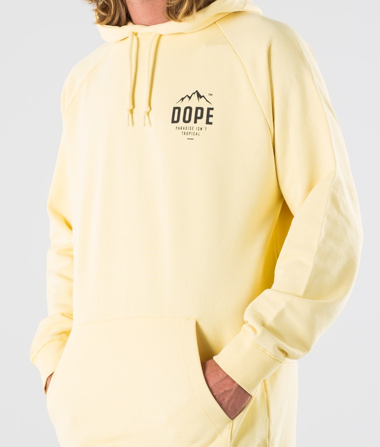 Dope Paradise II Sweat à capuche Homme Faded Yellow