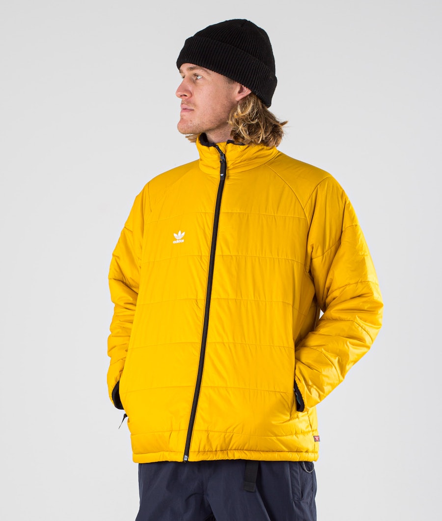 Adidas Snowboarding Midlayer Jacket Legacy Gold/Mineral Grey/White