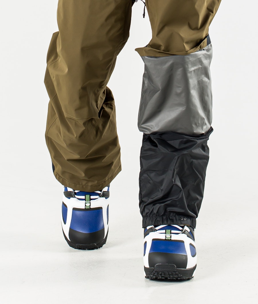Adidas Snowboarding Gore-Tex bib Snowboard Pants Legend Ink/Trace Olive/Ice Blue