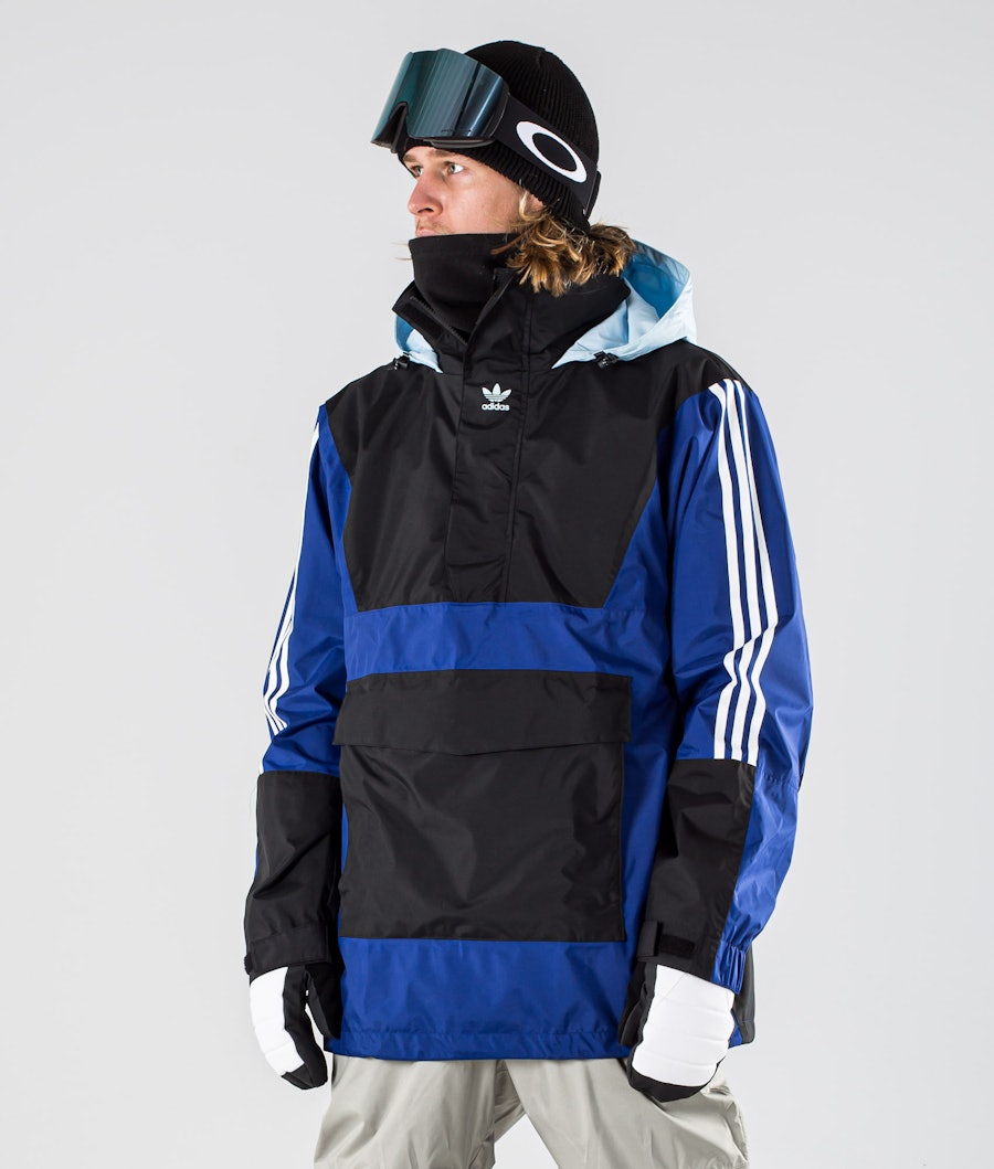 Adidas Snowboarding Anorak 10K Giacca Snowboard Mystery Ink/Black/Ice Blue