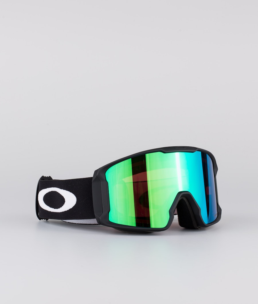 Oakley Line Miner L Skidglasögon Herr Matte Black With Prizm Snow Jade Iridium Lens