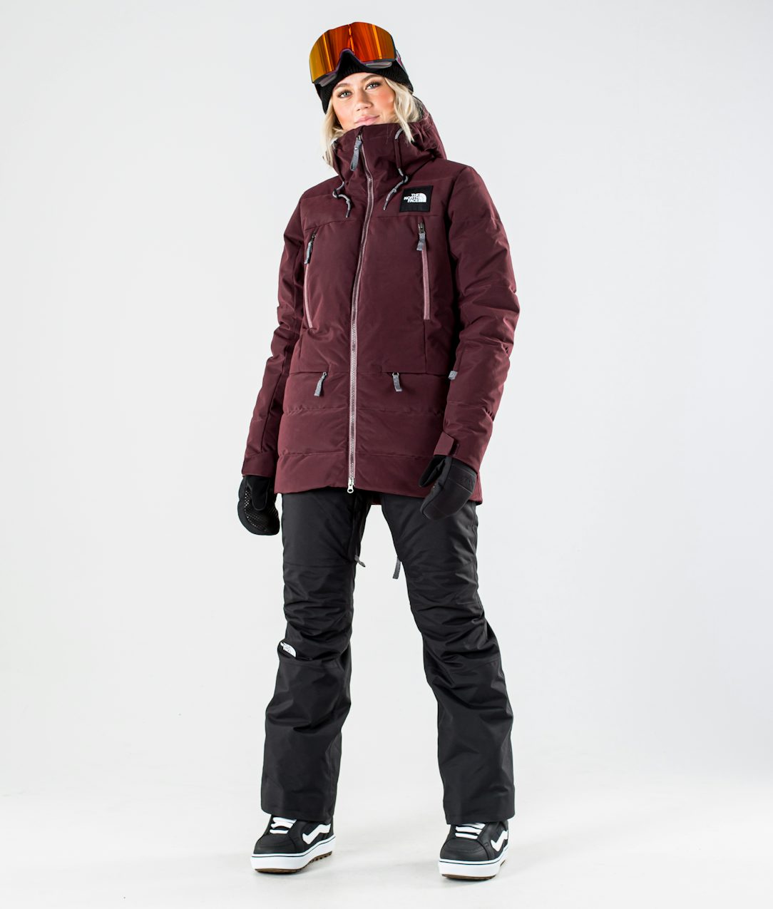 The North Face Pallie Down Snowboard Jacket Root Brown Ridestore Com