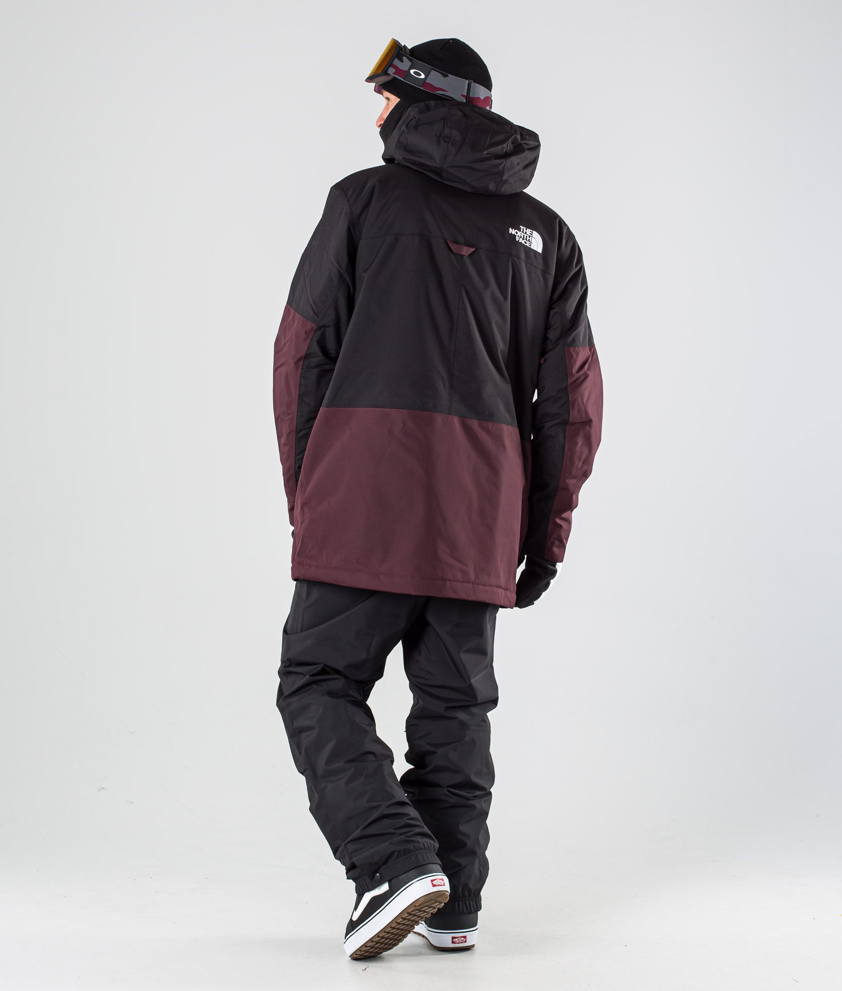 the north face hooded parka
