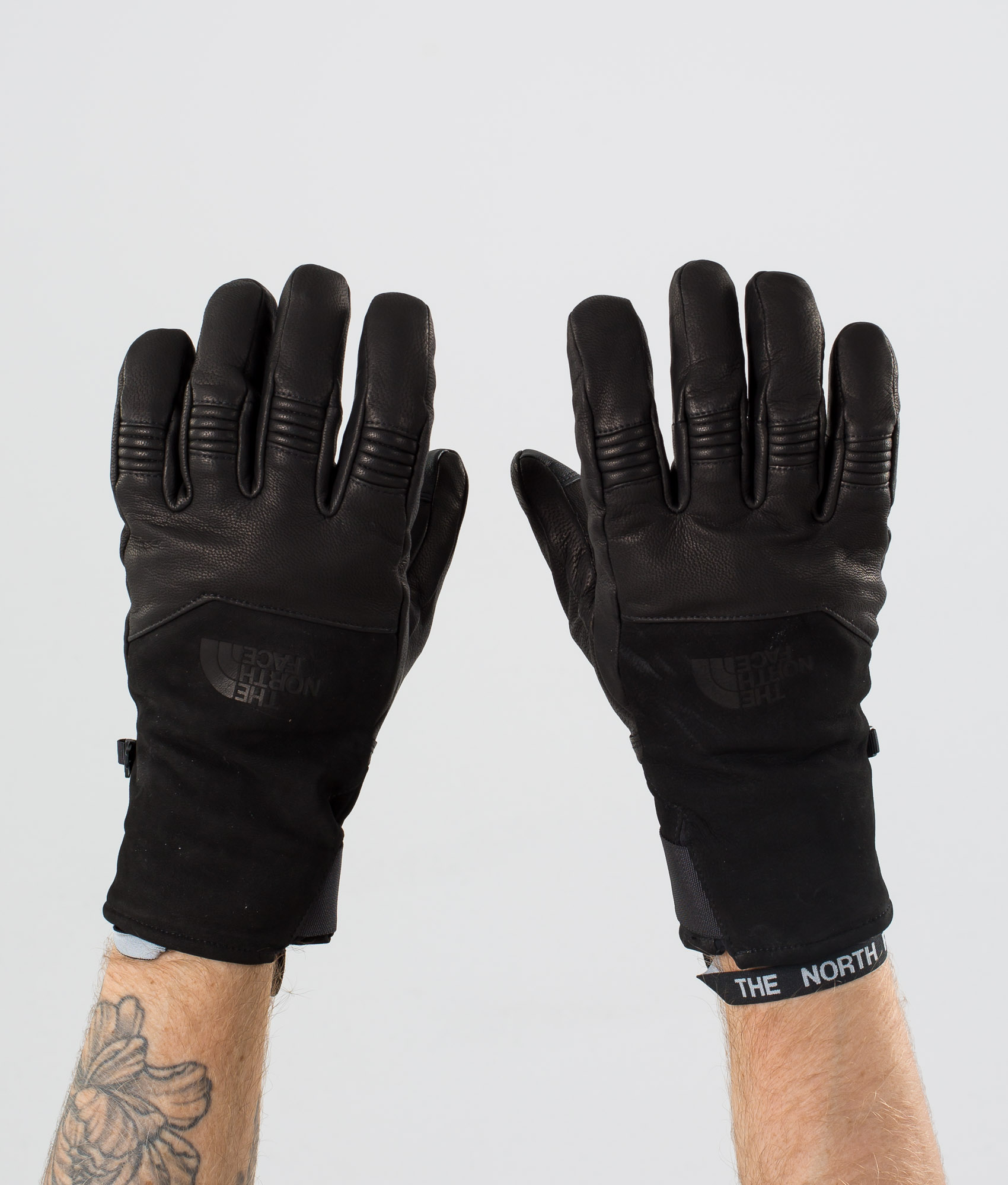 north face leather il solo gloves