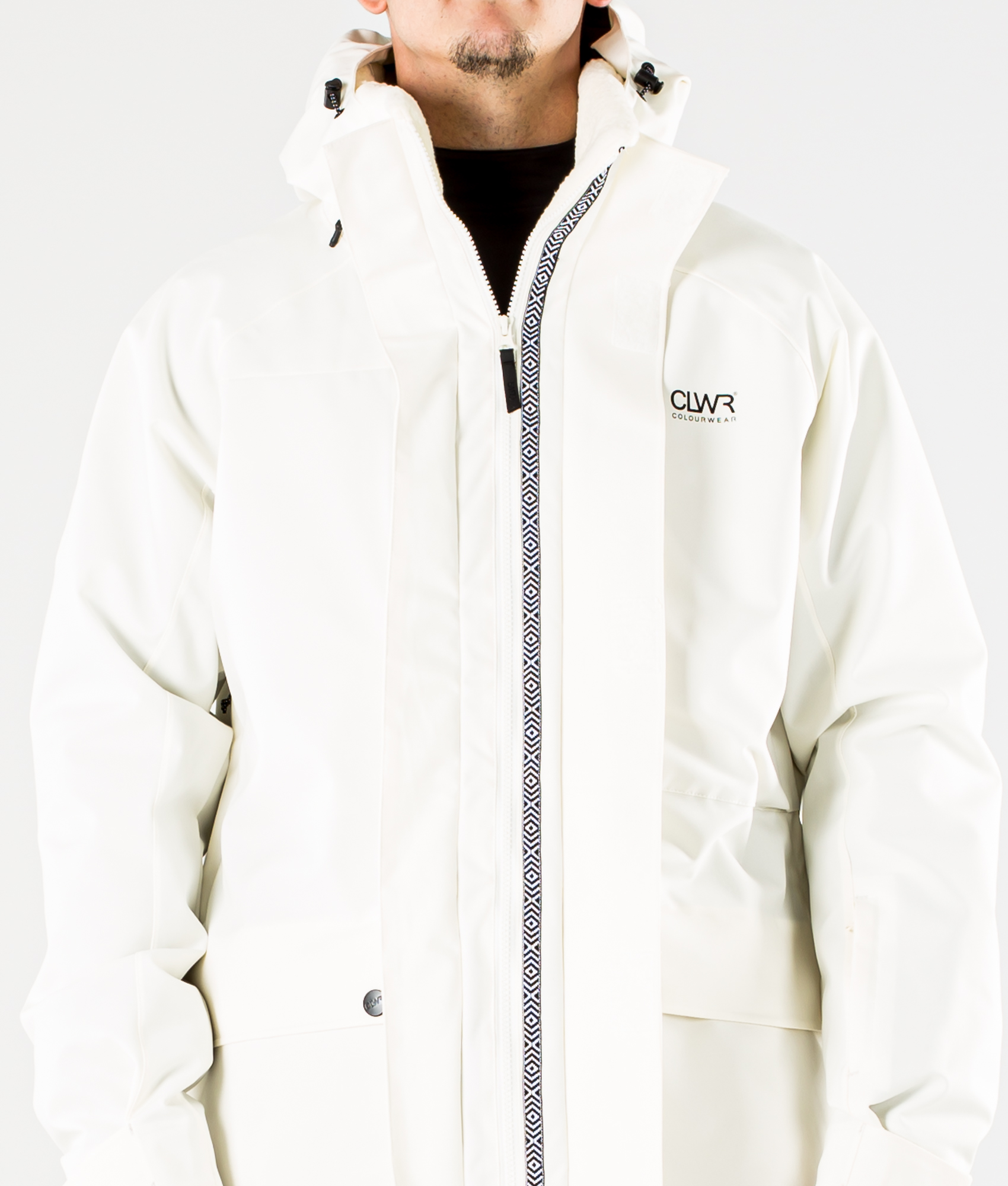 off white snowboard jacket
