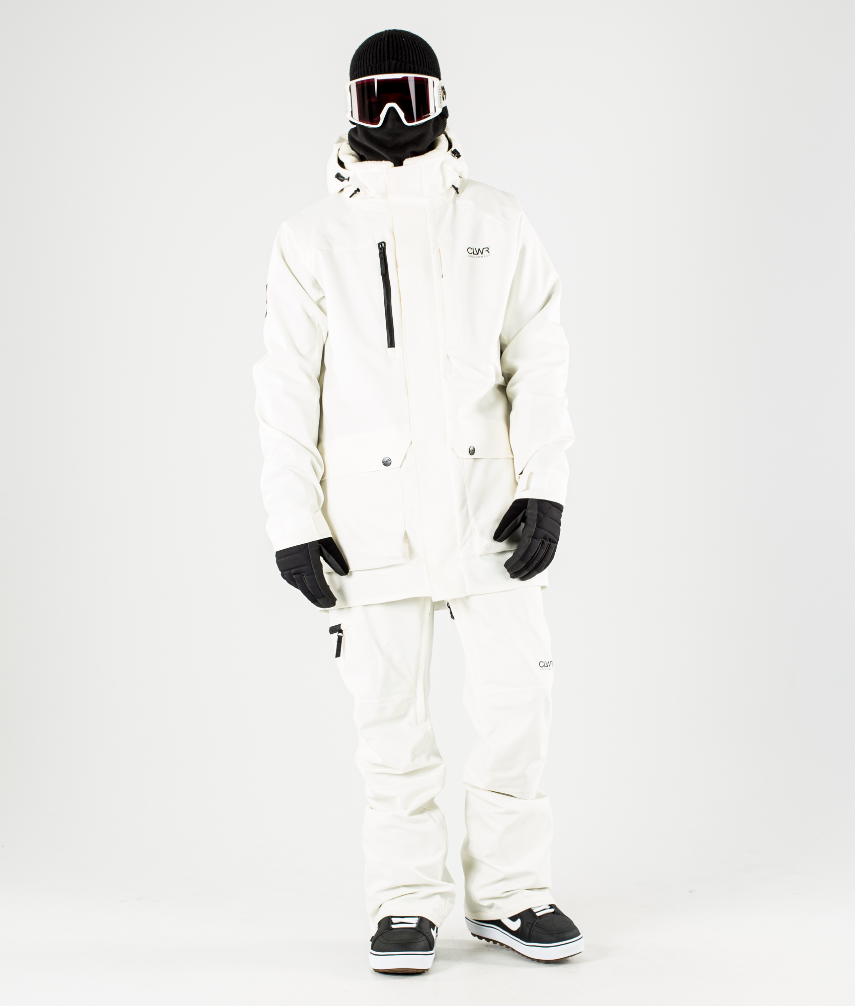 off white snowboard jacket