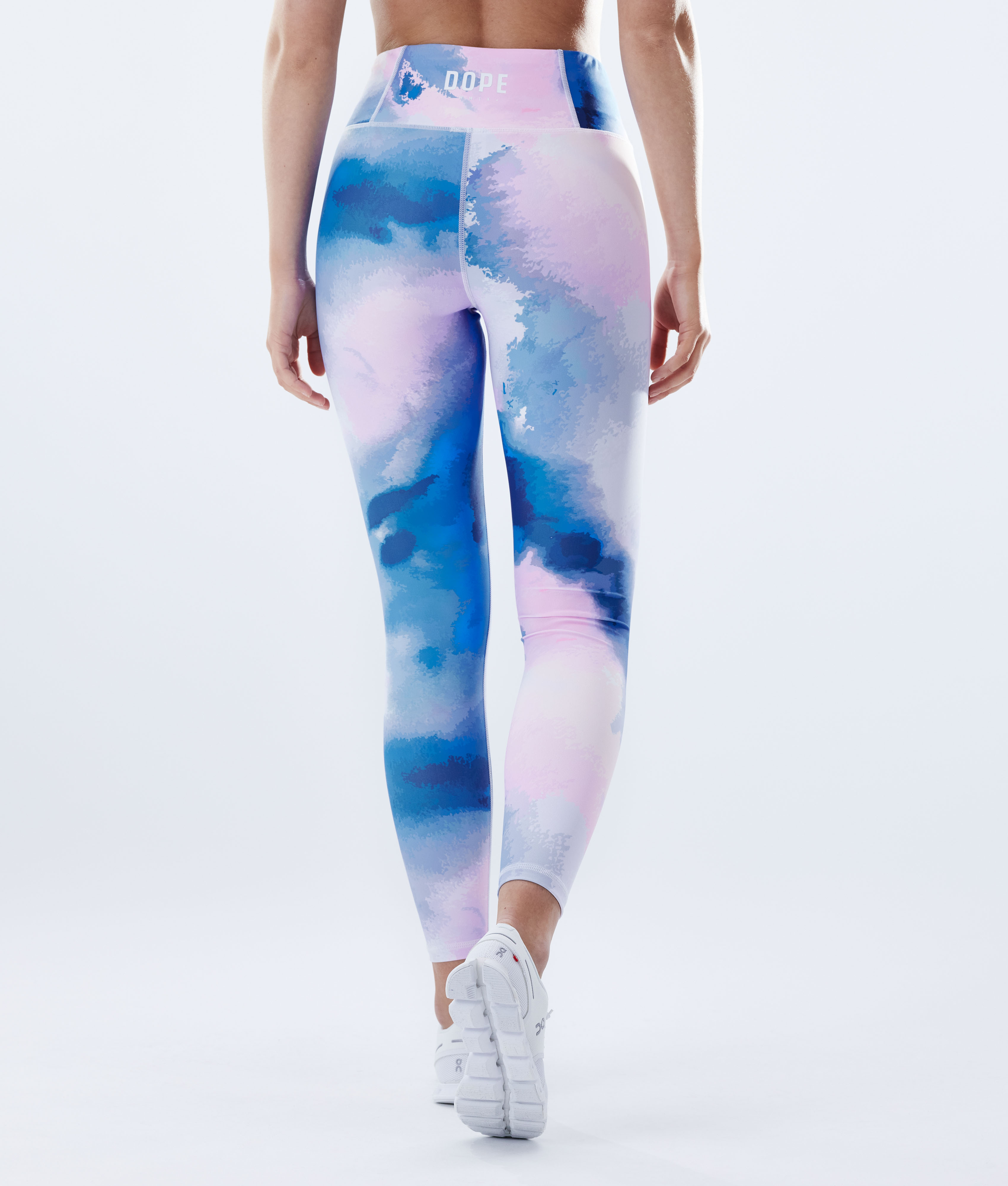 Buy Navy Blue & White Leggings for Women by Incite Online | Ajio.com