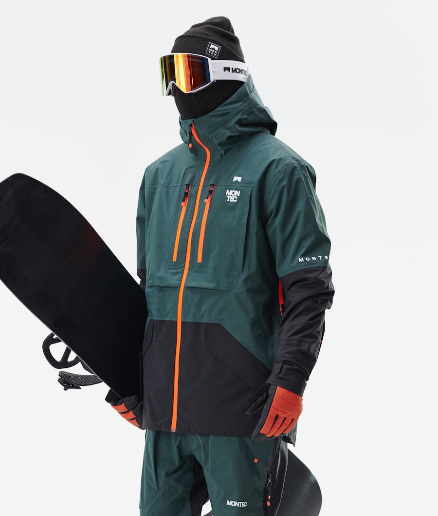 Fenix 3L Snowboard Jacket Men Dark Atlantic/Black Renewed