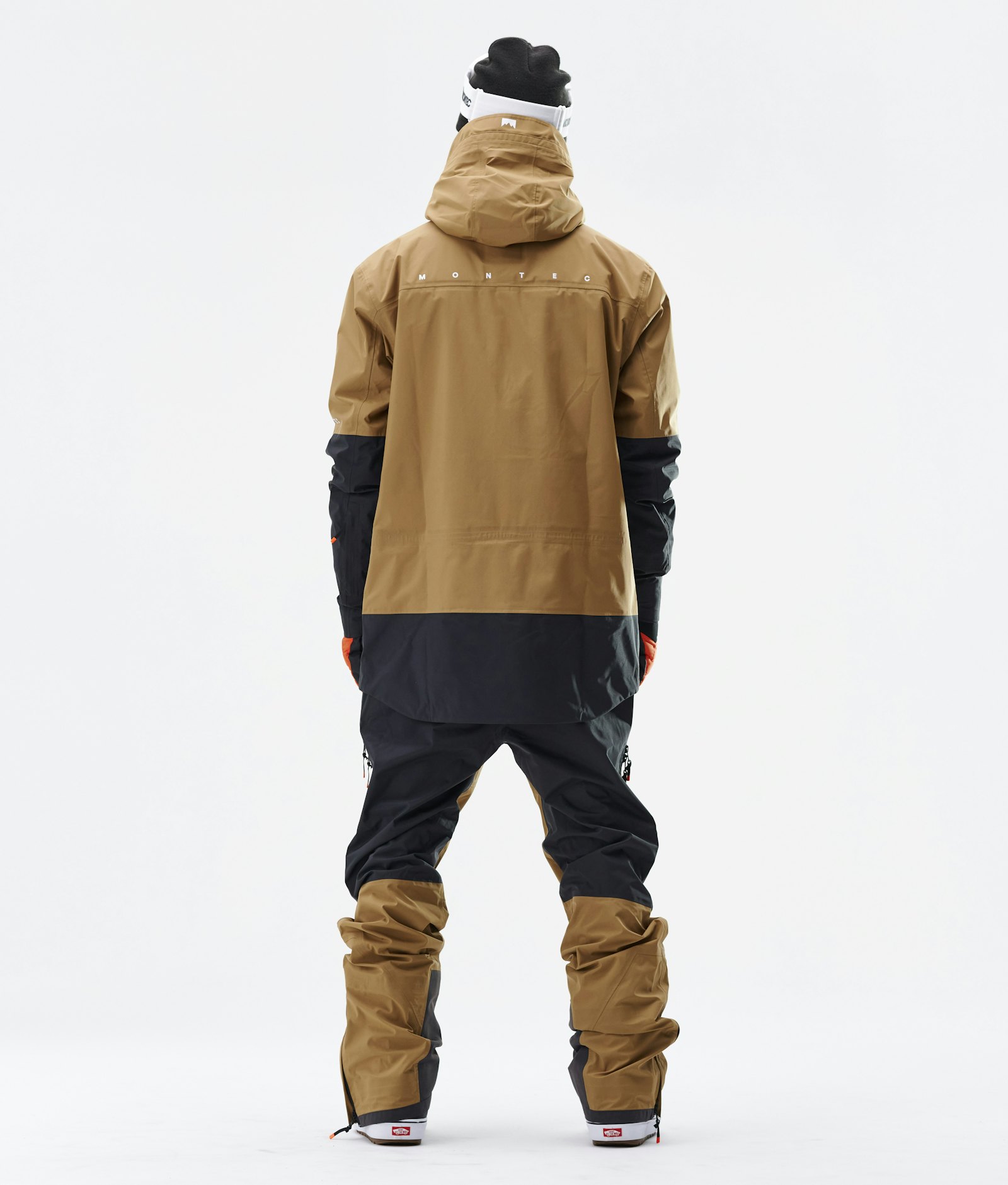 Montec Fenix 3L Snowboard jas Heren Gold/Black Renewed, Afbeelding 9 van 9