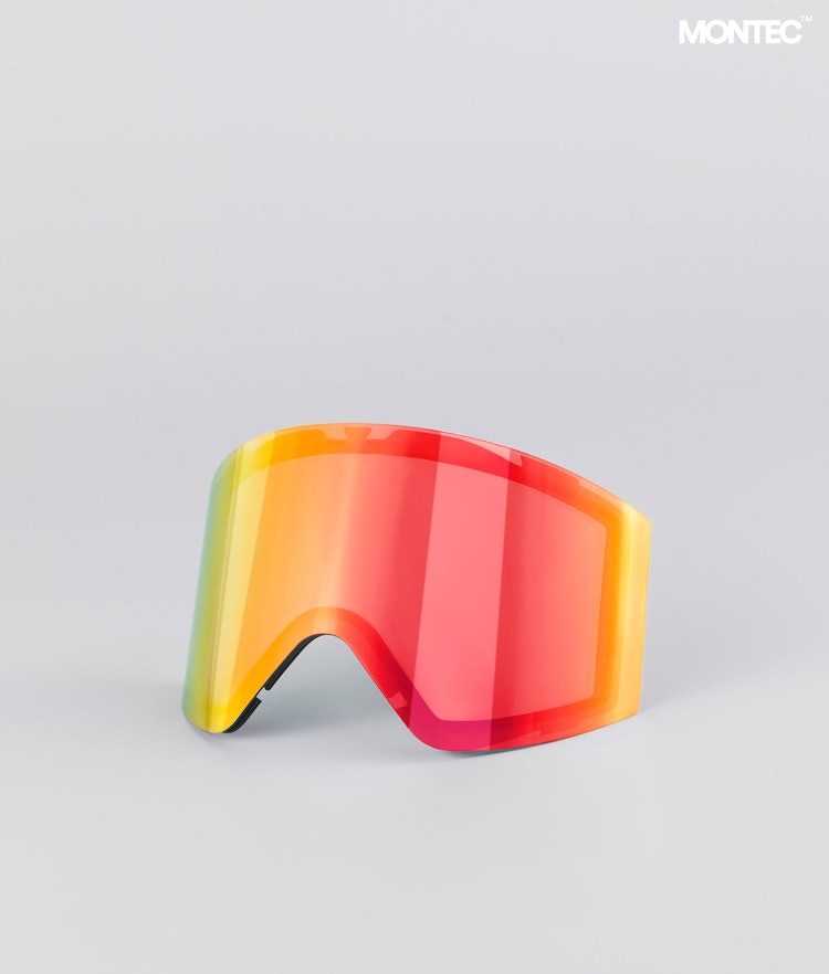 Scope 2020 Goggle Lens Large Ecran de remplacement pour masque de ski Ruby Red, Image 1 sur 2