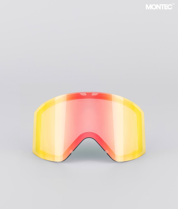 Scope 2020 Goggle Lens Large Ecran de remplacement pour masque de ski Ruby Red, Image 2 sur 2