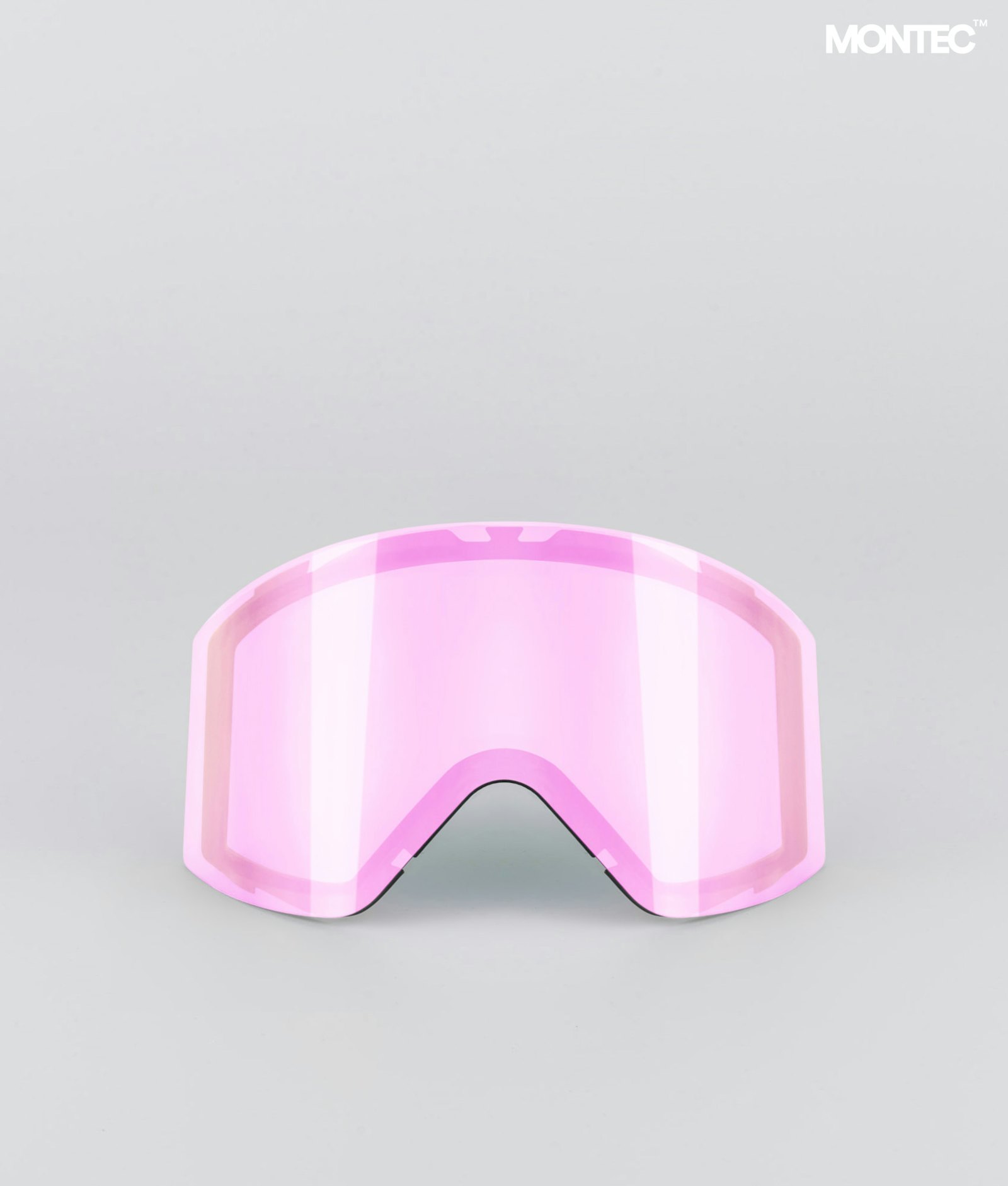 Montec Scope Gafas de esquí Hombre Black W/Black Pink Sapphire Mirror -  Negro