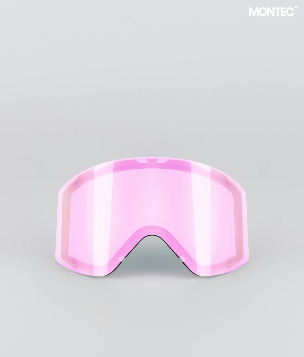 Montec Scope 2020 Goggle Lens Large Ecran de remplacement pour masque de ski Homme Pink Sapphire