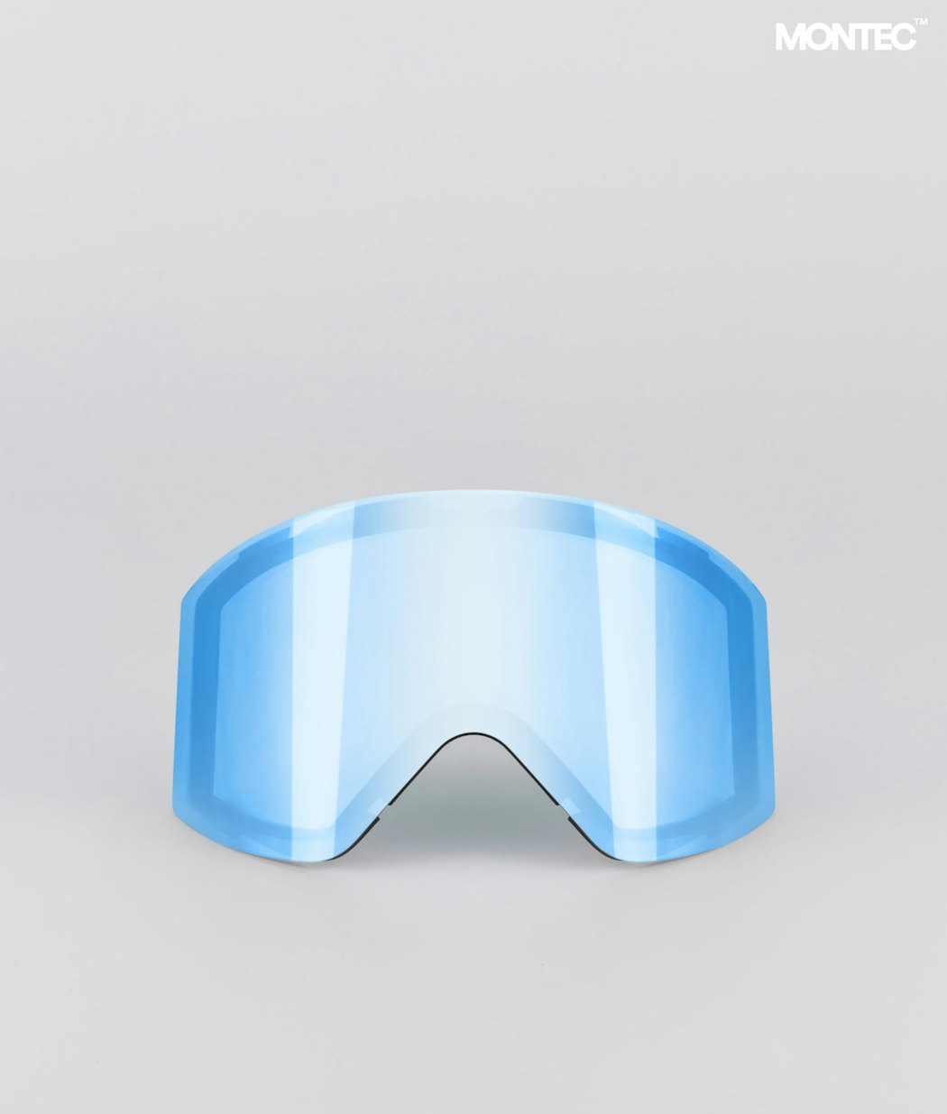 Montec Scope 2020 Goggle Lens Large Ecran de remplacement pour masque de ski Homme Moon Blue