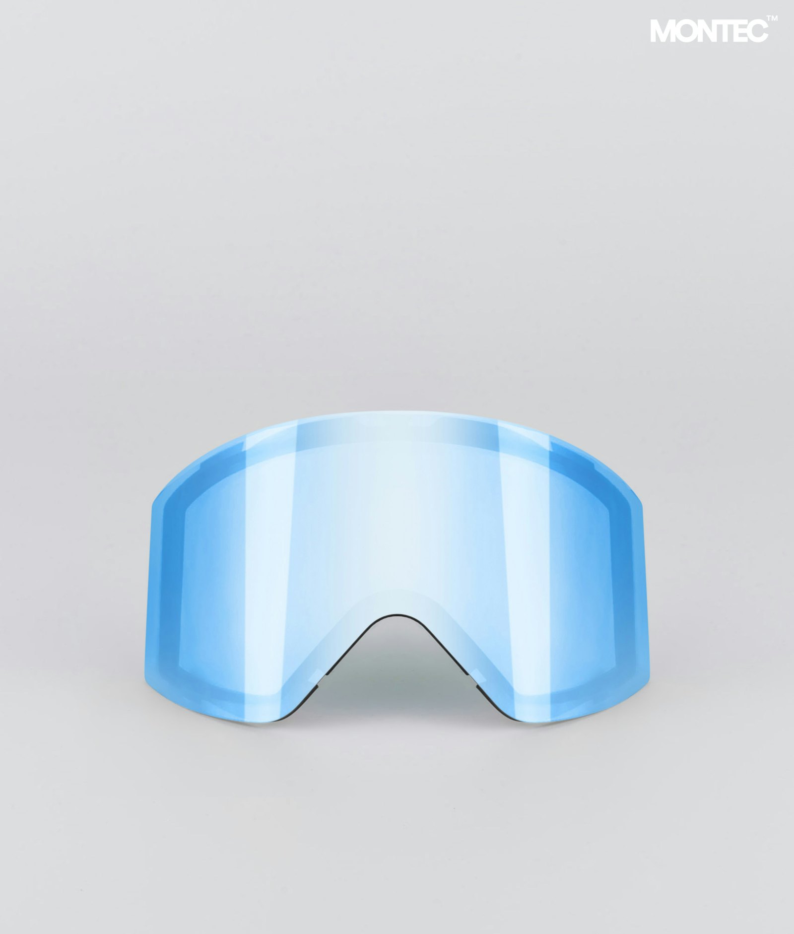 Montec Scope 2020 Goggle Lens Large Ecran de remplacement pour masque de ski Moon Blue