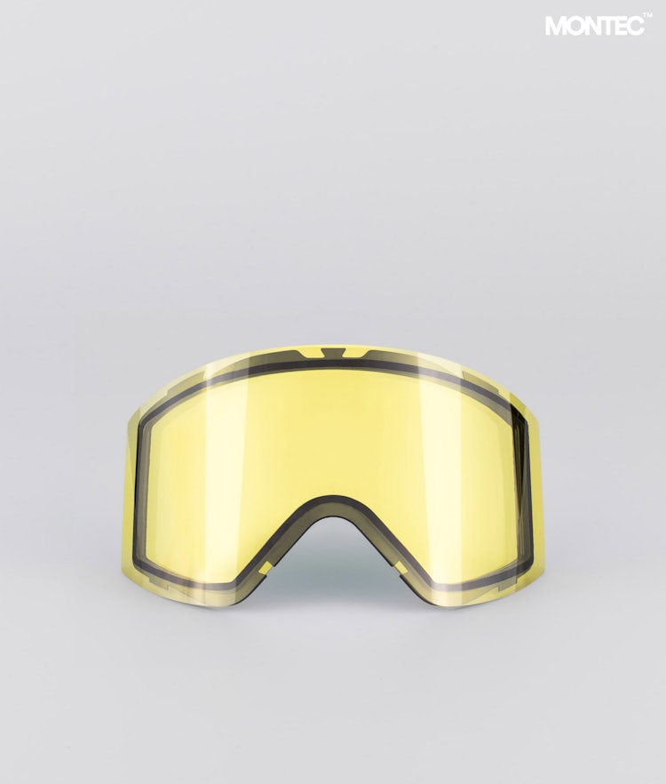 Montec Scope 2020 Goggle Lens Large Lenti di ricambio Yellow