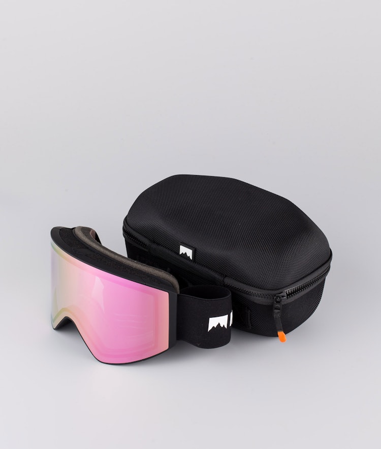 Montec Scope 2020 Large Skidglasögon Black/Pink Sapphire