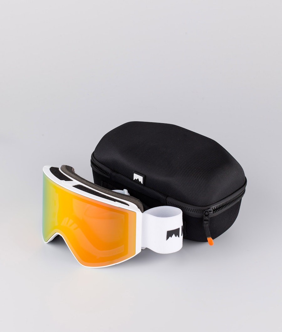 Montec Scope Gafas de esquí Hombre White W/White Black Mirror