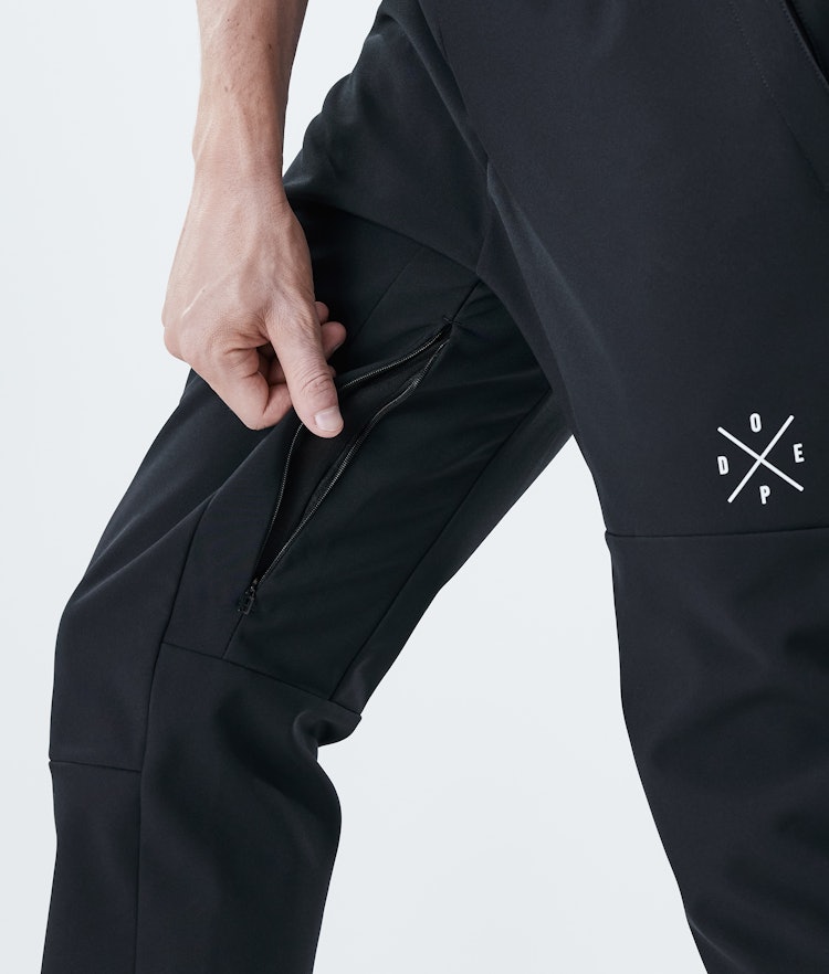 MAX Stretch Skinny Outdoor Water Resistant Trousers Black