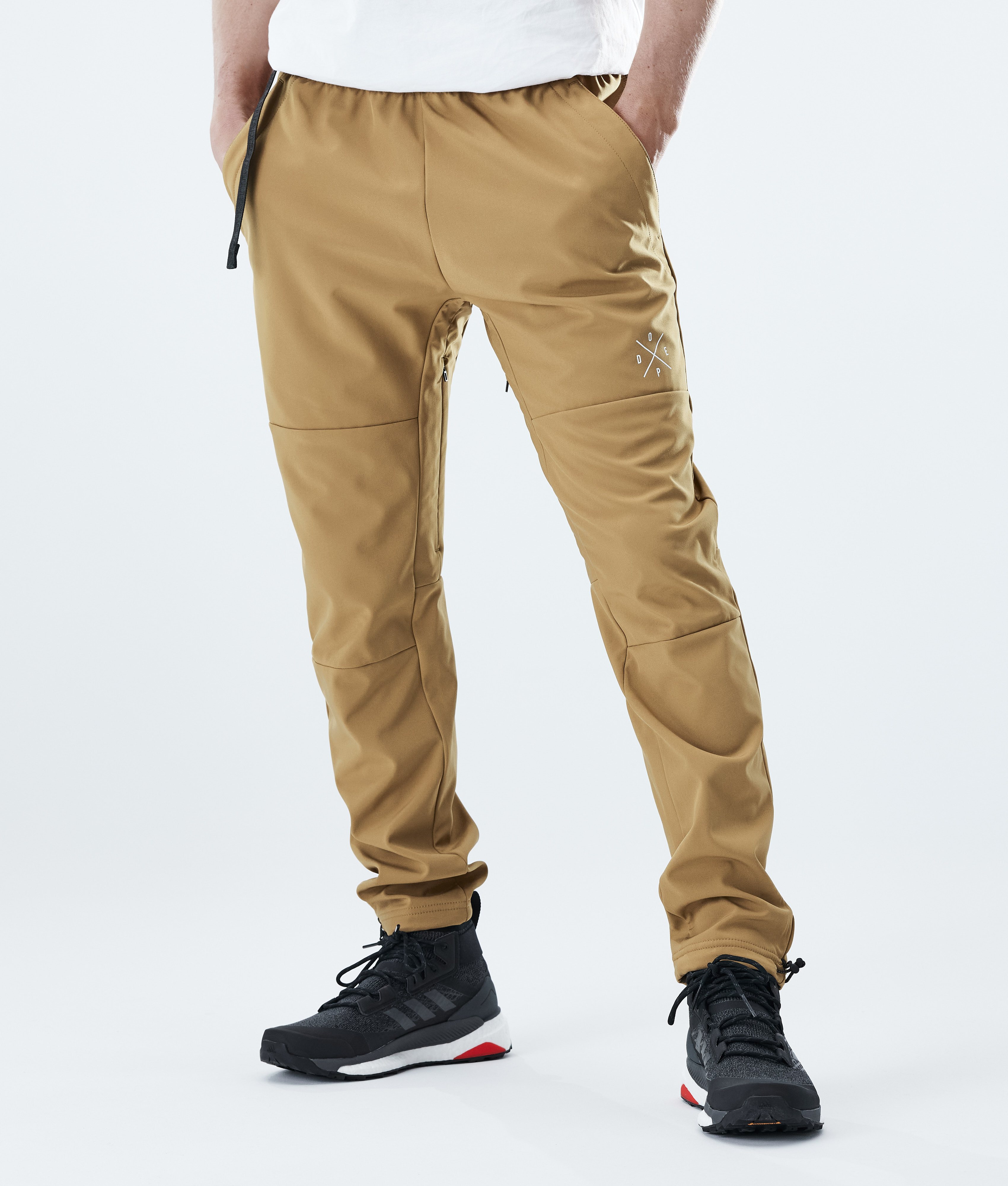 Men's Outdoor Hiking Pants Elastic Waist Cargo Pants for Men Lightweight  Work Ripstop Tactical Pants with 9 Pockets(No Belt) | SHEIN USA