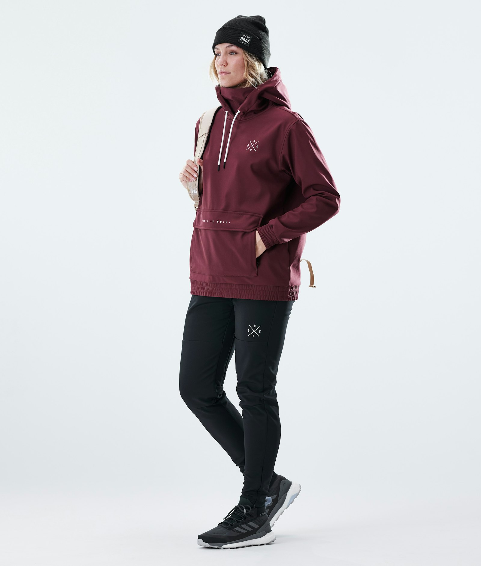 Dope Nomad W Giacca Outdoor Donna Burgundy