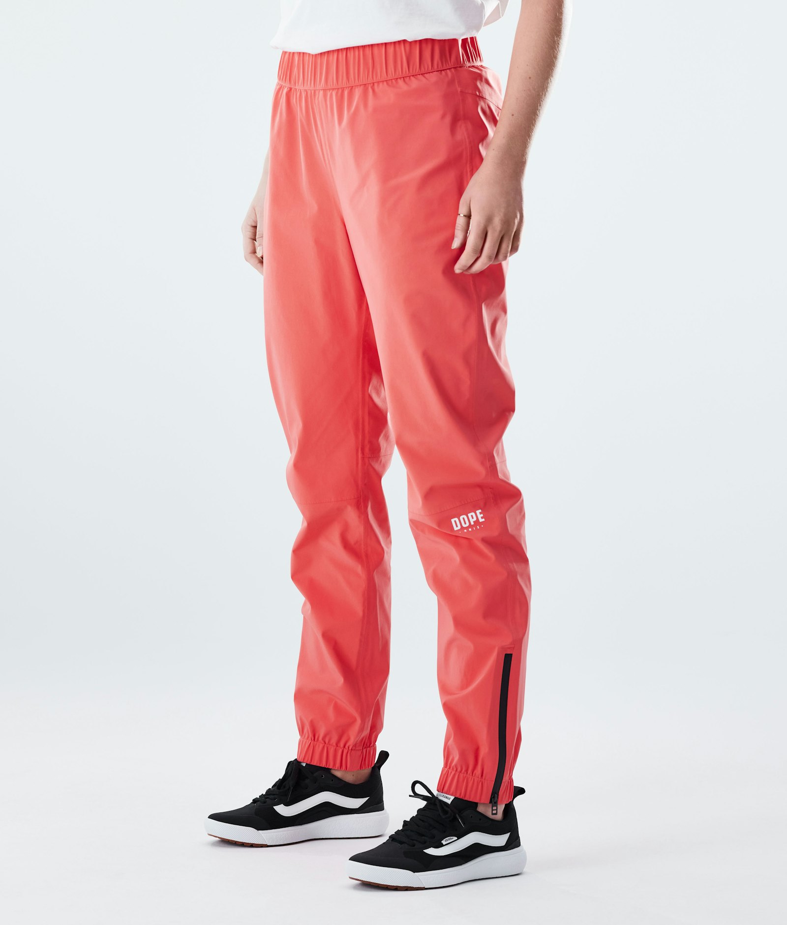 Dope Drizzard W Pantalones Impermeables Mujer Coral - Coral