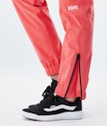 Dope Drizzard W Pantalones Impermeables Mujer Coral