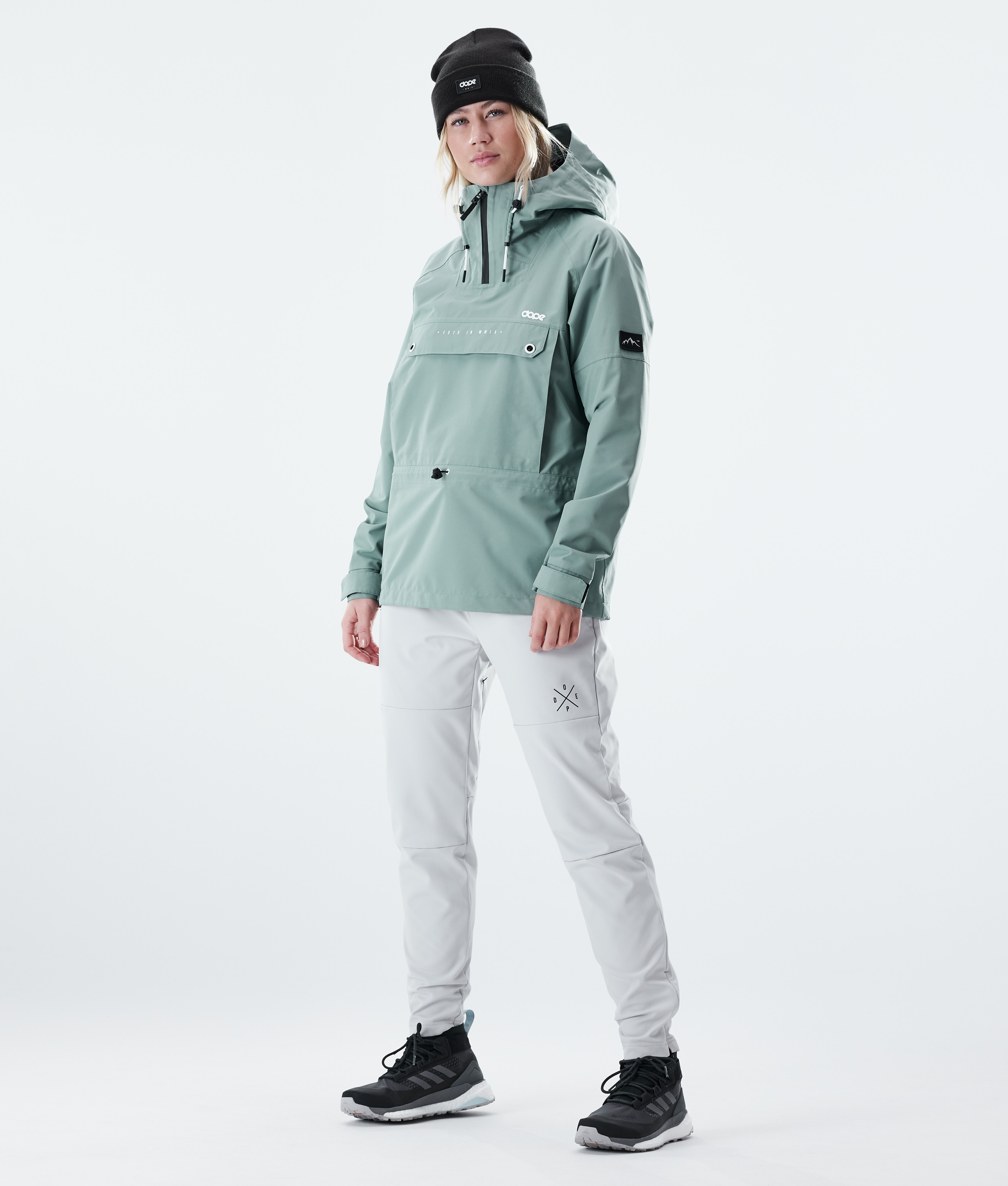 Dope Hiker W Outdoor Jacket Women - Faded Green