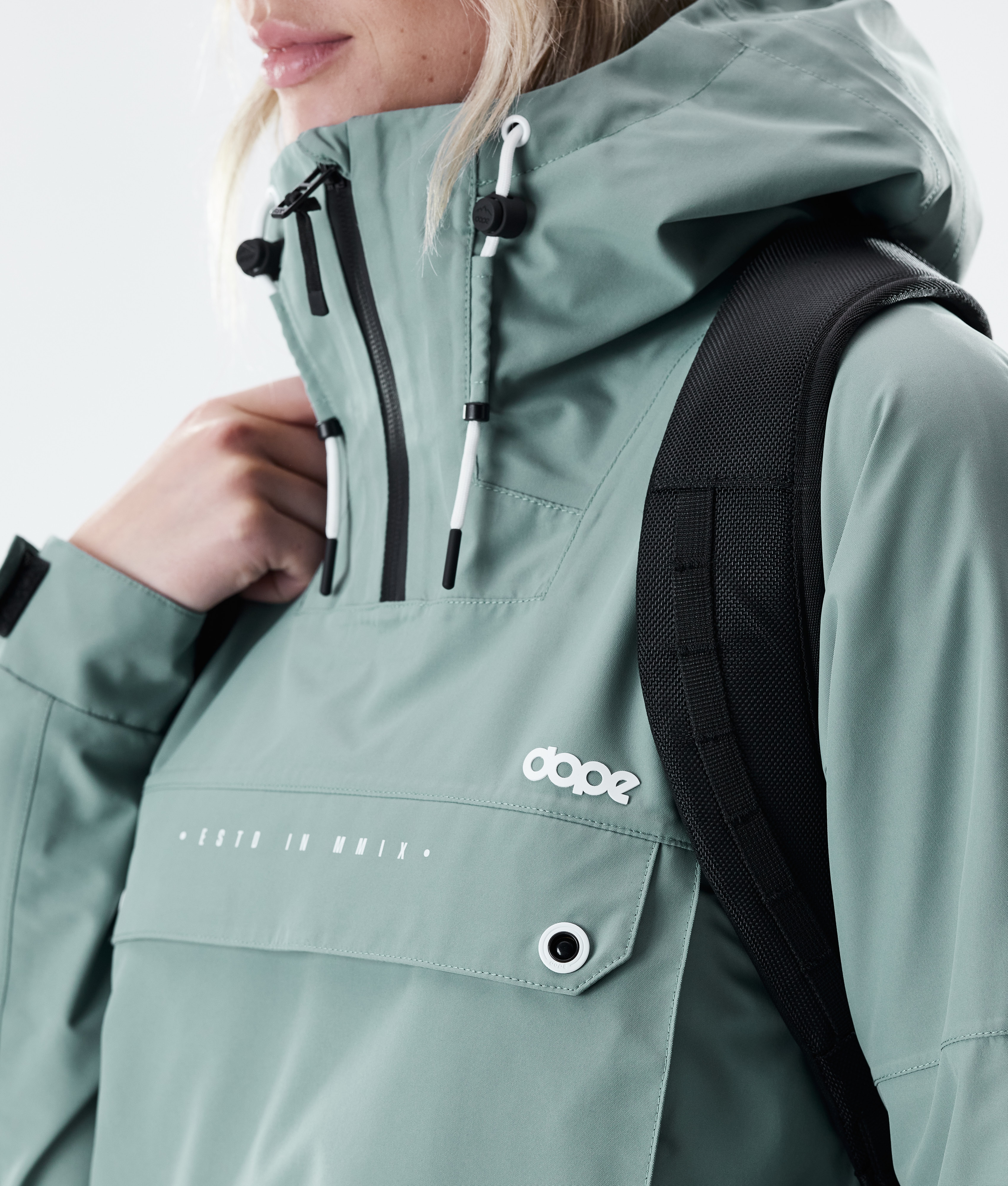 Dope Hiker W Outdoor Jacket Faded Green
