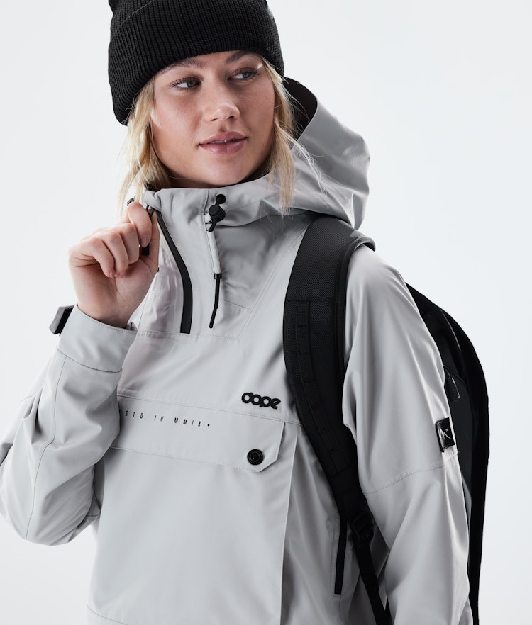 Dope Hiker W Outdoor Jacket Women Light Grey
