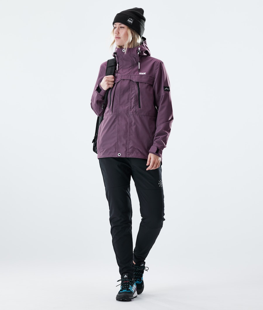 Dope Trekker W Women's Outdoor Jacket Faded Grape