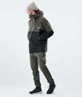 Hiker Outdoor Jacket Men Olive Green/Black, Image 3 of 8