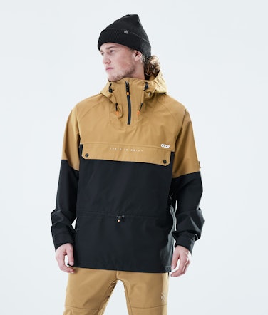 Hiker Outdoor Jacket Men Gold/Black Renewed