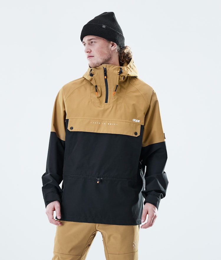 Dope Hiker Outdoor Jacket Men Gold/Black