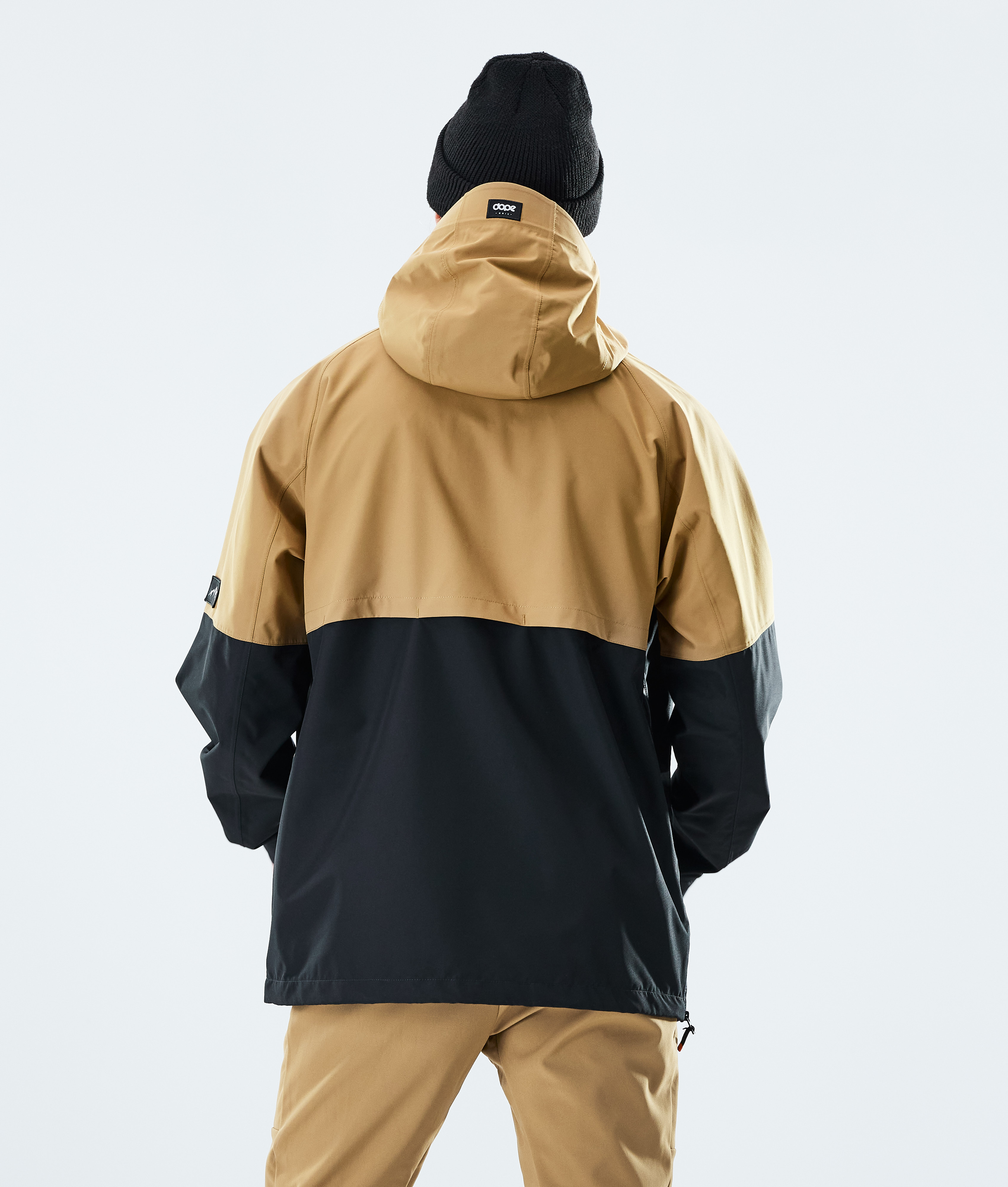 Dope Hiker Men's Outdoor Jacket Gold/Black