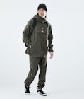 Dope Drizzard Rain Jacket Men Olive Green, Image 3 of 8