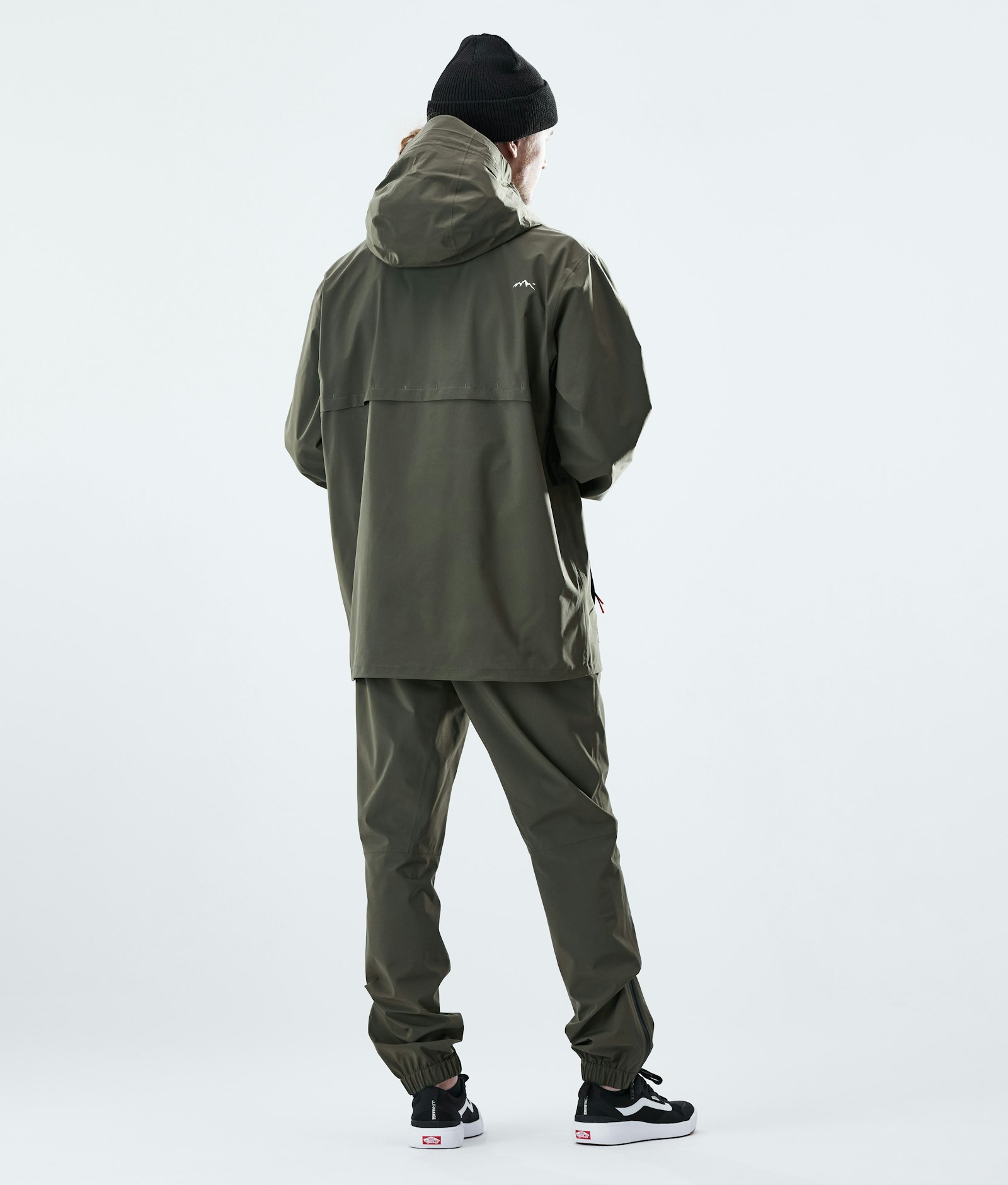 Dope Drizzard Rain Jacket Men Olive Green, Image 4 of 8